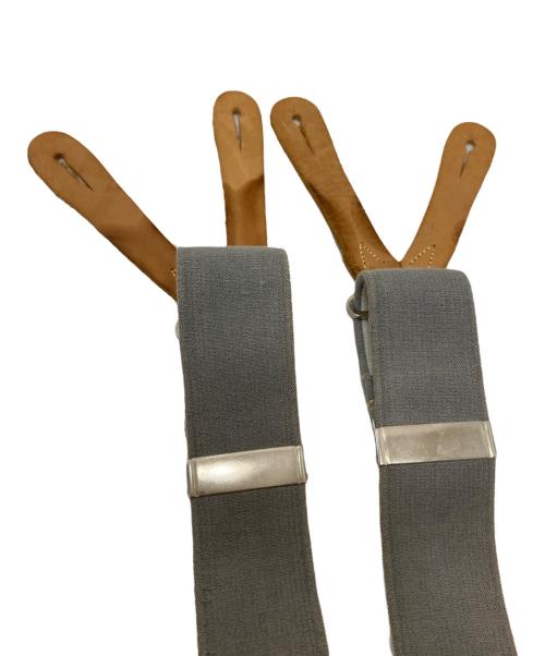 British Army（ブリティッシュアーミー）British Army (イギリス軍) サスペンダー グレーの古着・服飾アイテム