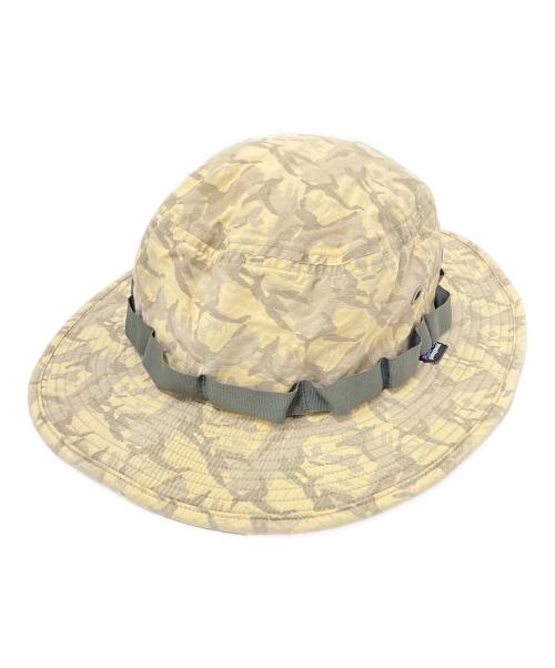 Patagonia（パタゴニア）Patagonia (パタゴニア) カモ柄オプスハット ベージュ サイズ:下記参照の古着・服飾アイテム