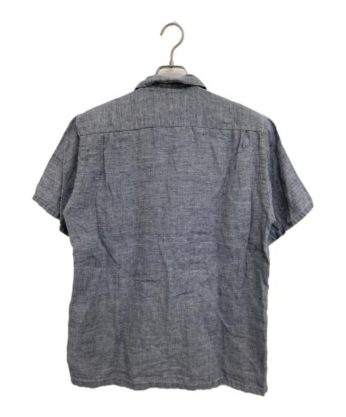 BEAMS PLUS（ビームスプラス）BEAMS PLUS (ビームスプラス) リネンシャツ グレー サイズ:Mの古着・服飾アイテム