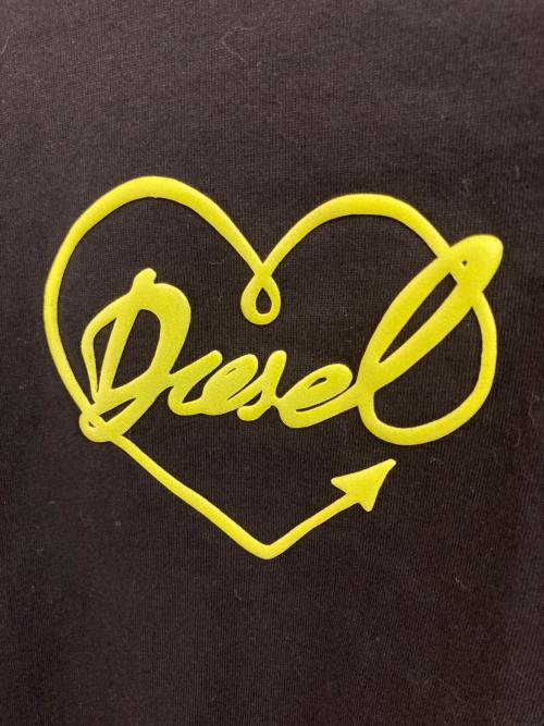 DIESEL（ディーゼル）DIESEL (ディーゼル) プリントTシャツ ブラック サイズ:Mの古着・服飾アイテム