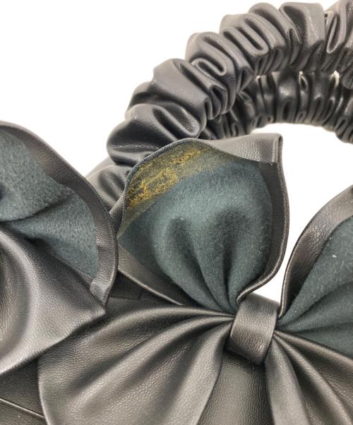 Snidel（スナイデル）Snidel (スナイデル) リボンバッグ ブラック サイズ:下記参照の古着・服飾アイテム