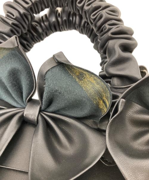 Snidel（スナイデル）Snidel (スナイデル) リボンバッグ ブラック サイズ:下記参照の古着・服飾アイテム