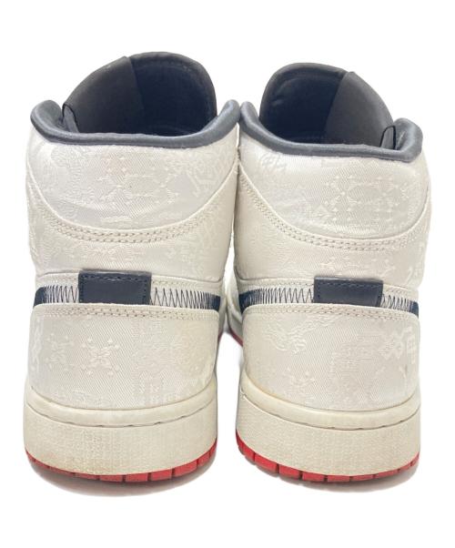 NIKE（ナイキ）NIKE (ナイキ) CLOT (クロット) Air Jordan 1 MID Fearless グレー サイズ:26.5㎝の古着・服飾アイテム