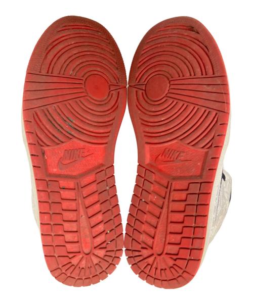 NIKE（ナイキ）NIKE (ナイキ) CLOT (クロット) Air Jordan 1 MID Fearless グレー サイズ:26.5㎝の古着・服飾アイテム