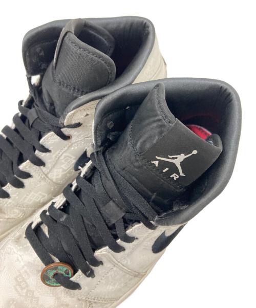 NIKE（ナイキ）NIKE (ナイキ) CLOT (クロット) Air Jordan 1 MID Fearless グレー サイズ:26.5㎝の古着・服飾アイテム