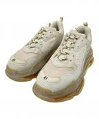 BALENCIAGAバレンシアガ）の古着「TRIPLE S CLEAR SOLE」｜アイボリー