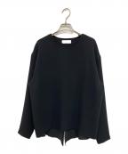 GALLARDA GALANTEガリャルダガランテ）の古着「バックスリットブラウス」｜ブラック