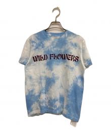 NOMARHYTHM TEXTILE×RAY BEAMS（ノーマリズムテキスタイル×レイ ビームス）の古着「プリントTシャツ」｜ブルー