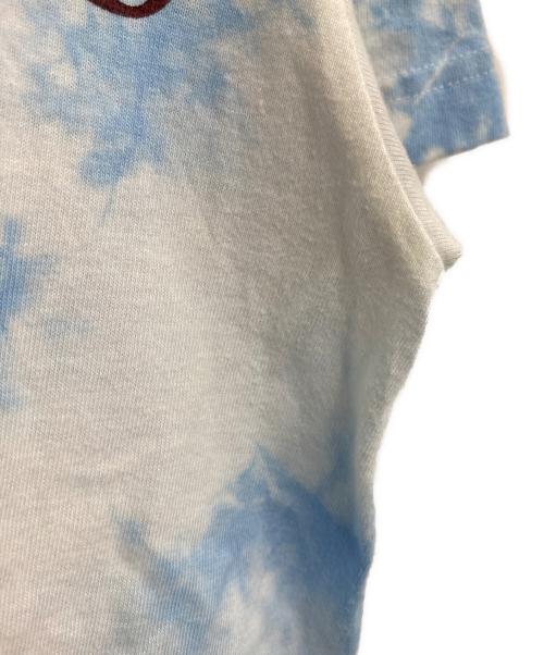 NOMARHYTHM TEXTILE（ノーマリズムテキスタイル）NOMARHYTHM TEXTILE (ノーマリズムテキスタイル) RAY BEAMS (レイ ビームス) プリントTシャツ ブルー サイズ:FREEの古着・服飾アイテム