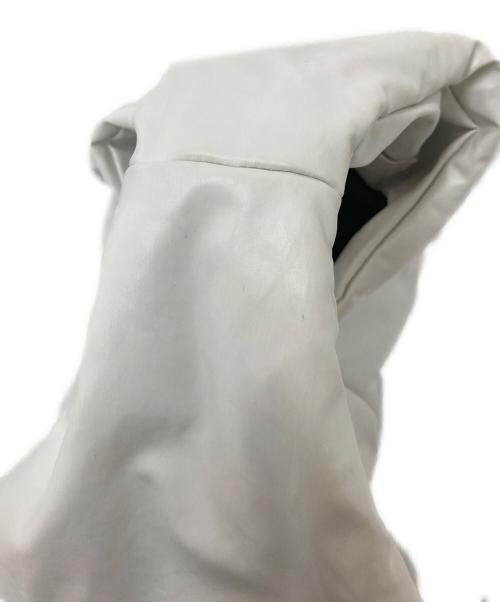 KASSL EDITIONS（カッスル エディションズ）KASSL EDITIONS (カッスル エディションズ) アンカーハンド オイルコーティング トートバッグ ホワイトの古着・服飾アイテム