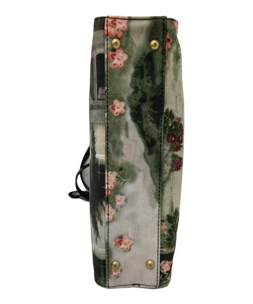 PAUL SMITH（ポールスミス）PAUL SMITH (ポールスミス) キャンバスハンドバッグ オリーブの古着・服飾アイテム