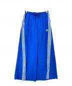 adidasアディダス）の古着「オーバーサイズ トラックパンツ」｜ブルー