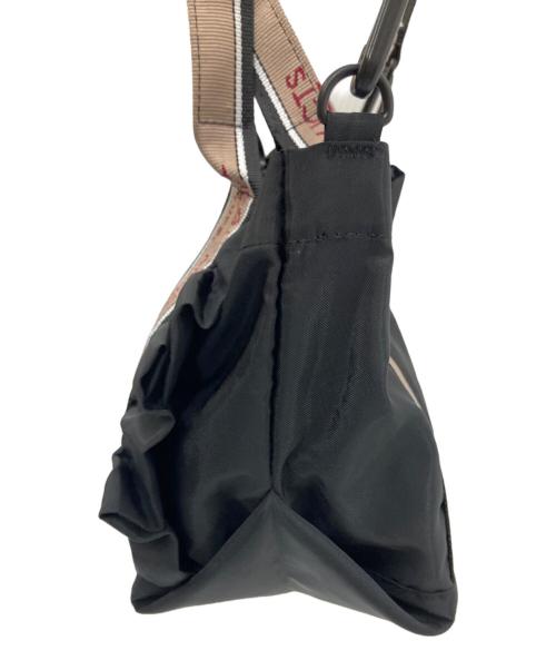 THEATRE PRODUCTS（シアタープロダクツ）THEATRE PRODUCTS (シアタープロダクツ) フリル2WAYショルダーバッグ-M ブラック サイズ:下記参照の古着・服飾アイテム