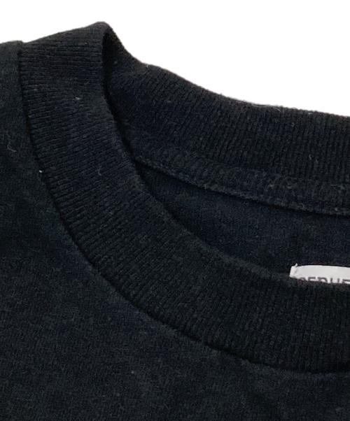 SEQUEL（シークエル）SEQUEL (シークエル) 刺繍ロゴTシャツ ブラック サイズ:Lの古着・服飾アイテム