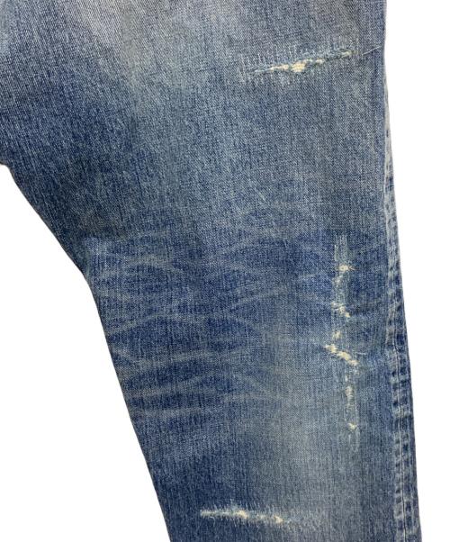 SEQUEL（シークエル）SEQUEL (シークエル) FRAGMENT DESIGN (フラグメントデザイン) DAMAGEDENIMPANTS インディゴ サイズ:Lの古着・服飾アイテム