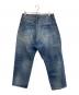 SEQUEL (シークエル) FRAGMENT DESIGN (フラグメントデザイン) DAMAGEDENIMPANTS インディゴ サイズ:L：35000円
