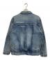 SEQUEL (シークエル) FRAGMENT DESIGN (フラグメントデザイン) DAMAGE DENIM JACKET インディゴ サイズ:L：40000円