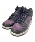 NIKE×FRAGMENT DESIGNナイキ×フラグメントデザイン）の古着「ハイカットスニーカー」｜ブラック×パープル