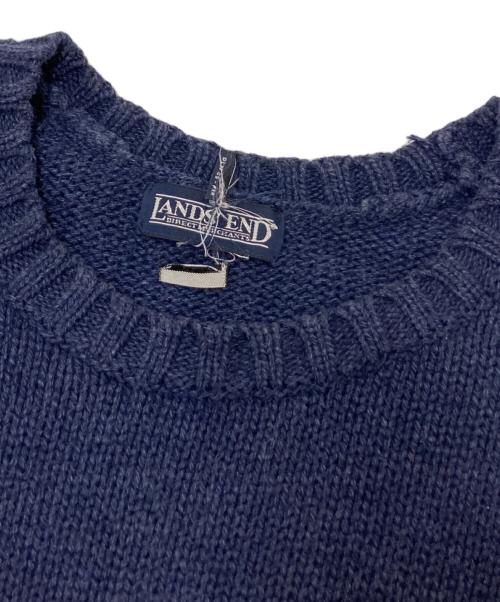LAND'S END（ランズエンド）LAND'S END (ランズエンド) 星条旗 ニットセーター ネイビー サイズ:下記参照の古着・服飾アイテム