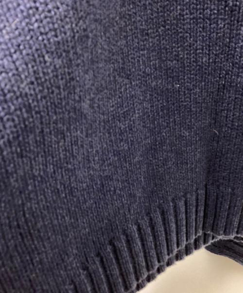 LAND'S END（ランズエンド）LAND'S END (ランズエンド) 星条旗 ニットセーター ネイビー サイズ:下記参照の古着・服飾アイテム