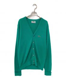 Sears（シアーズ）の古着「70sアクリルカーディガン」｜グリーン
