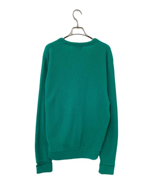 Sears（シアーズ）Sears (シアーズ) 70sアクリルカーディガン グリーン サイズ:XLの古着・服飾アイテム