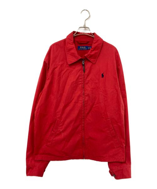 POLO RALPH LAUREN（ポロ・ラルフローレン）POLO RALPH LAUREN (ポロ・ラルフローレン) スイングトップ レッド サイズ:XLの古着・服飾アイテム