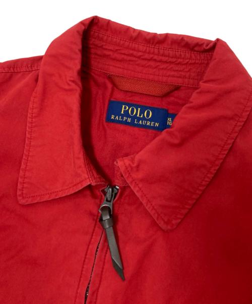 POLO RALPH LAUREN（ポロ・ラルフローレン）POLO RALPH LAUREN (ポロ・ラルフローレン) スイングトップ レッド サイズ:XLの古着・服飾アイテム