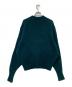 ATON (エイトン) BABY ALPACA MOCK NECK SWEATER グリーン サイズ:2：6000円