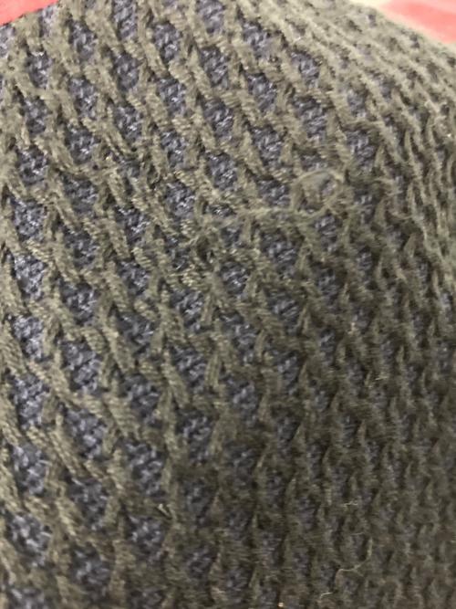MIDDLA（ミドラ）MIDDLA (ミドラ) ドッキング切替ワンピース レッド×グレー サイズ:1の古着・服飾アイテム