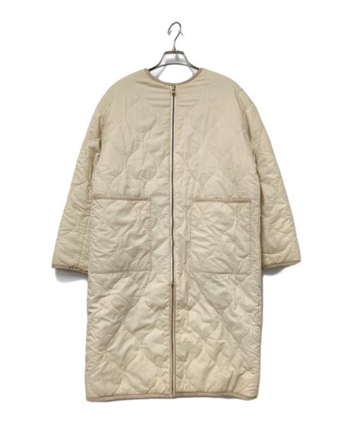 NOLLEY'S（ノーリーズ）NOLLEY'S (ノーリース) リバーシブルボアコート ベージュ サイズ:36の古着・服飾アイテム