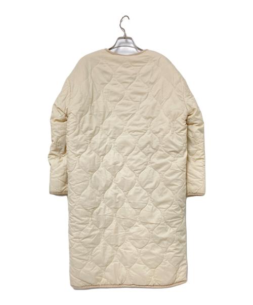 NOLLEY'S（ノーリーズ）NOLLEY'S (ノーリース) リバーシブルボアコート ベージュ サイズ:36の古着・服飾アイテム