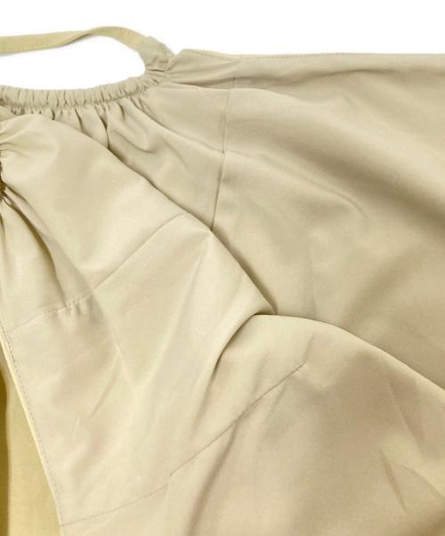 CLANE（クラネ）CLANE (クラネ) WAIST GATHER HOLE SKIRT ベージュ サイズ:1の古着・服飾アイテム