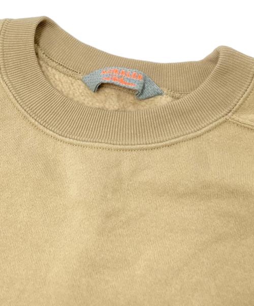 AURALEE（オーラリー）AURALEE (オーラリー) Ron Herman (ロンハーマン) 別注クロップドスウェット ブラウンの古着・服飾アイテム