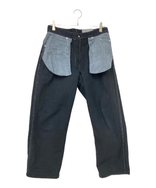 LEVI'S SILVERTAB（リーバイス シルバータブ）LEVI'S SILVERTAB (リーバイス シルバータブ) ブラックデニムパンツ ブラック サイズ:W32の古着・服飾アイテム