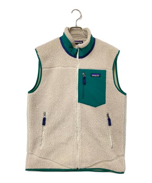 Patagonia（パタゴニア）Patagonia (パタゴニア) クラシックレトロX フリースベスト ベージュ サイズ:Mの古着・服飾アイテム