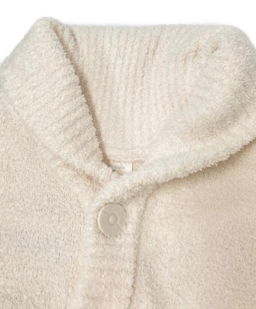 gelato pique（ジェラートピケ）gelato pique (ジェラートピケ) ベビモコジャガードショールカーデ ホワイト サイズ:S-Mの古着・服飾アイテム