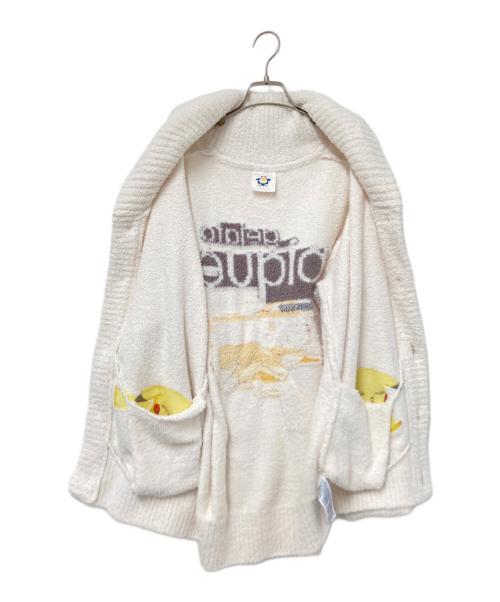 gelato pique（ジェラートピケ）gelato pique (ジェラートピケ) ベビモコジャガードショールカーデ ホワイト サイズ:S-Mの古着・服飾アイテム