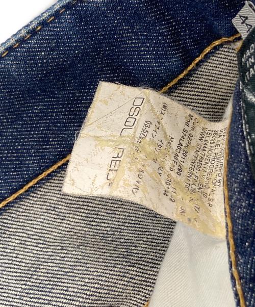 DSQUARED2（ディースクエアード）DSQUARED2 (ディースクエアード) バイカーデニムパンツ インディゴ サイズ:44の古着・服飾アイテム