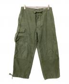 Belgium Armyベルギーアーミー）の古着「カーゴパンツ」｜オリーブ