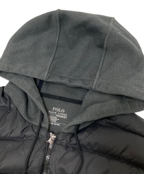 POLO RALPH LAUREN（ポロ・ラルフローレン）POLO RALPH LAUREN (ポロ・ラルフローレン) ダウンベスト ブラック サイズ:下記参照の古着・服飾アイテム