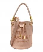 MARC JACOBSマークジェイコブズ）の古着「THE LEATHER BUCKET BAG」｜ピンク