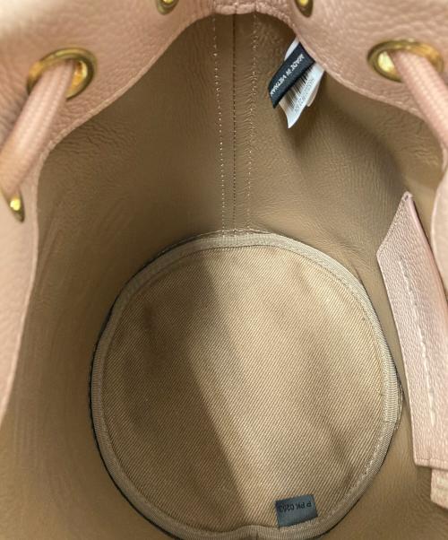 MARC JACOBS（マークジェイコブズ）MARC JACOBS (マークジェイコブス) THE LEATHER BUCKET BAG ピンク サイズ:下記参照の古着・服飾アイテム