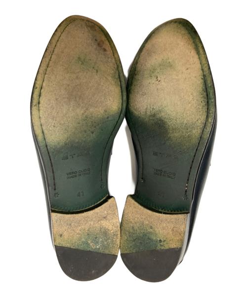 ETRO（エトロ）ETRO (エトロ) ローファー ダークグリーン サイズ:41の古着・服飾アイテム