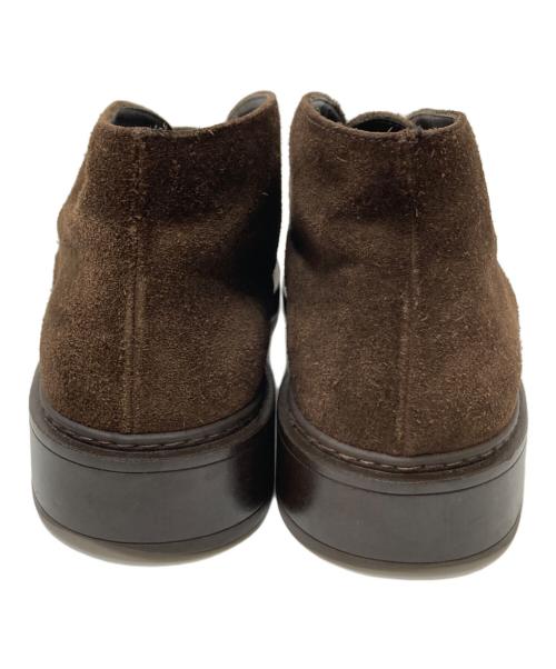 LARDINI（ラルディーニ）LARDINI (ラルディーニ) スウェードチャッカシューズ ブラウン サイズ:7の古着・服飾アイテム