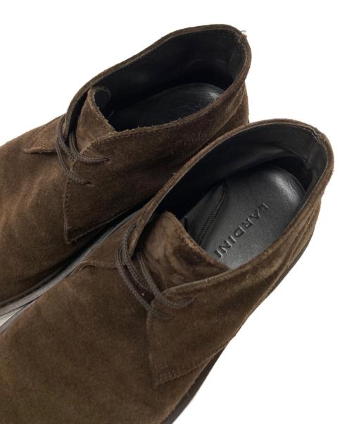 LARDINI（ラルディーニ）LARDINI (ラルディーニ) スウェードチャッカシューズ ブラウン サイズ:7の古着・服飾アイテム