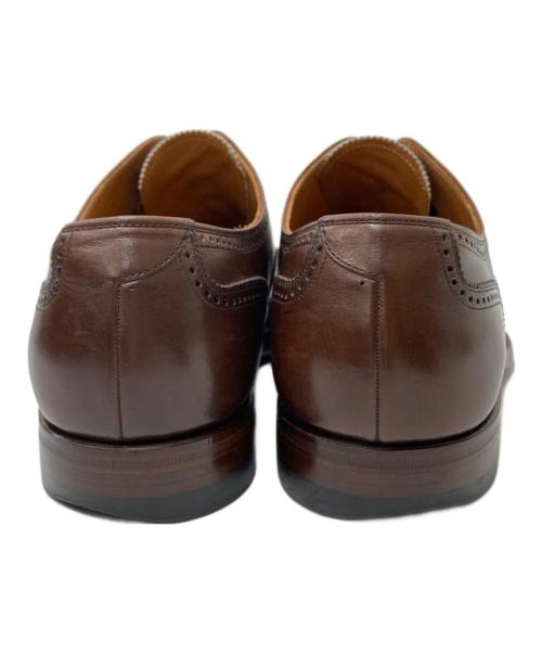 SCOTCH GRAIN（スコッチグレイン）SCOTCH GRAIN (スコッチグレイン) メダリオンストレートチップシューズ ブラウン サイズ:26.0cmの古着・服飾アイテム
