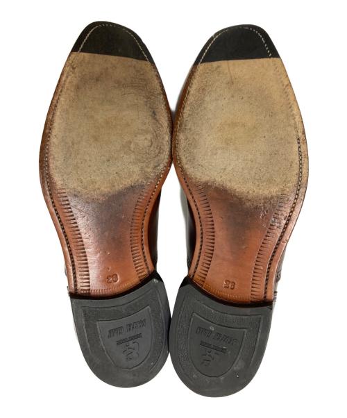 SCOTCH GRAIN（スコッチグレイン）SCOTCH GRAIN (スコッチグレイン) メダリオンストレートチップシューズ ブラウン サイズ:26.0cmの古着・服飾アイテム