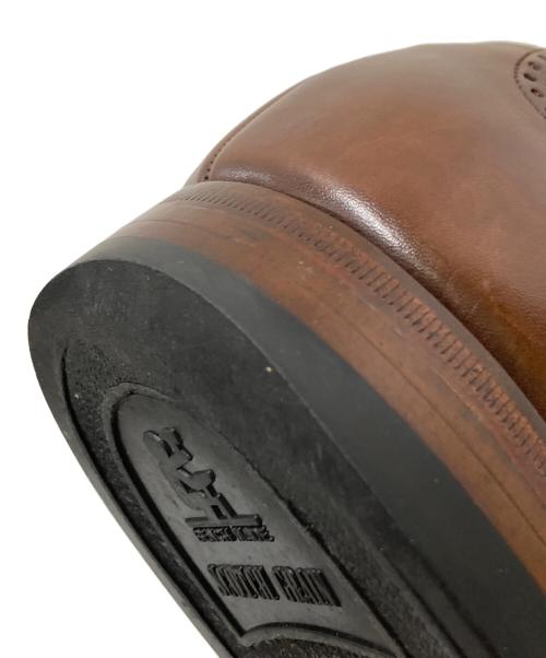 SCOTCH GRAIN（スコッチグレイン）SCOTCH GRAIN (スコッチグレイン) メダリオンストレートチップシューズ ブラウン サイズ:26.0cmの古着・服飾アイテム