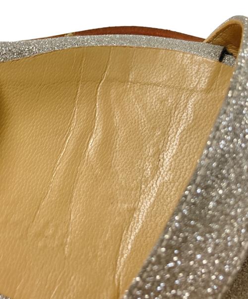 PELLICO SUNNY（ペリーコサニー）PELLICO SUNNY (ペリーコサニー) ラメストラップサンダル シルバー サイズ:38の古着・服飾アイテム